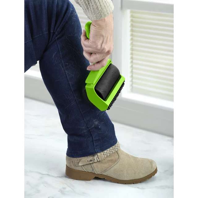 Alt view image 3 of 6 - Evercare Reusable Washable Gel Lint Roller with T-Handle for Pets, Clothing, and Furniture