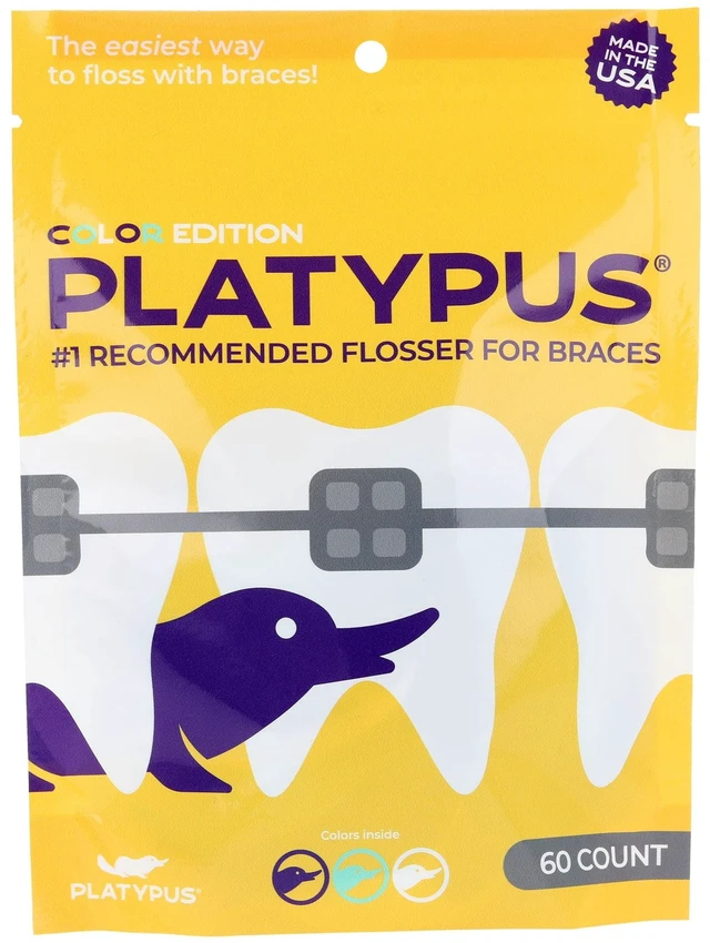 Main image of Platypus Color Edition Flossers 60 ct
