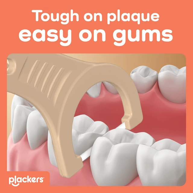 Alt view image 2 of 6 - Plackers® Gum Defense Floss Picks with Coconut Oil, Refreshing Coconut Flavor, Gentle, 75 Count