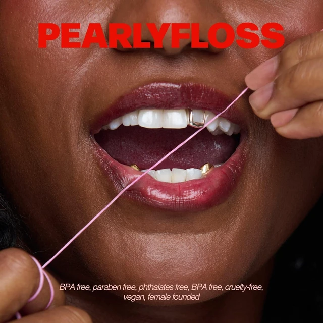Alt view image 2 of 6 - PearlyFloss Strawberry Dental Floss and Picks Kit