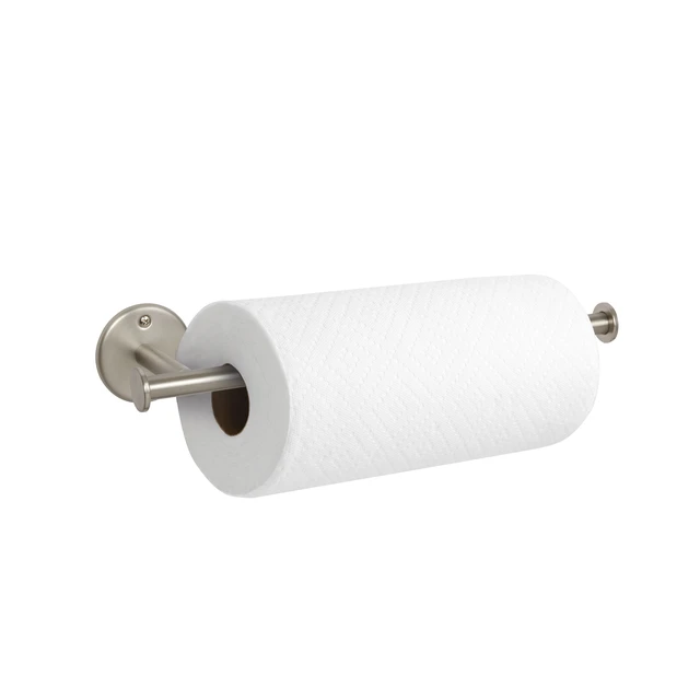 Alt view image 6 of 6 - Mainstays Wall Mounted Paper Towel Holder, 14 in, Nickel