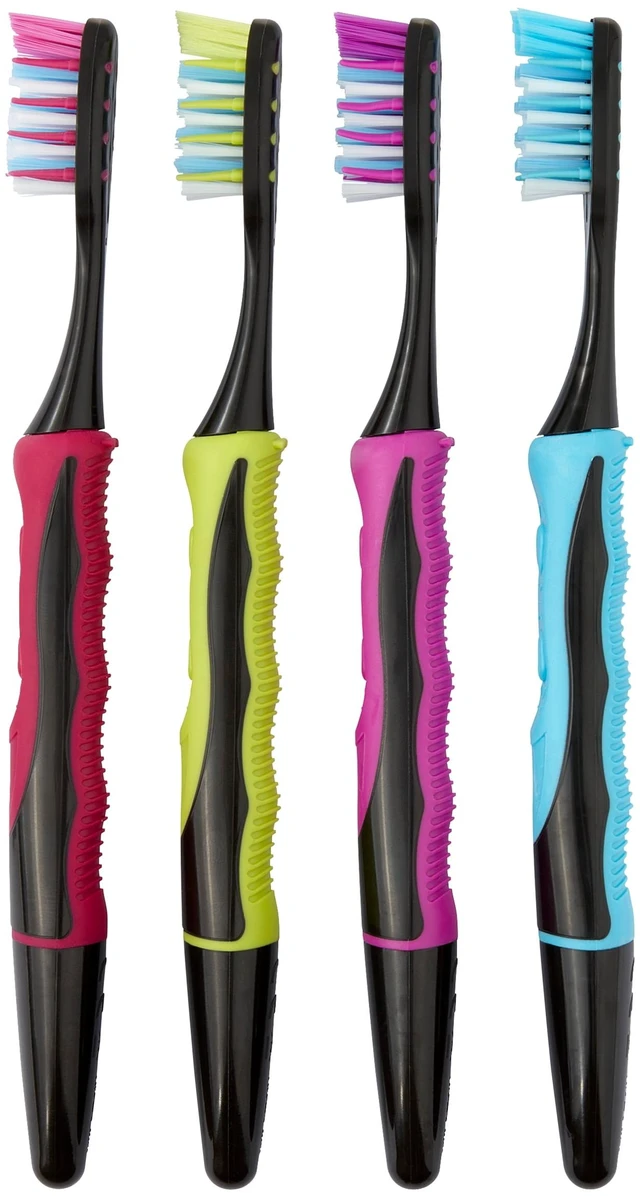 Alt view image 4 of 6 - Equate Polaris Deep Cleaning VibraClean Vibrating Toothbrush, Soft, 2 Count