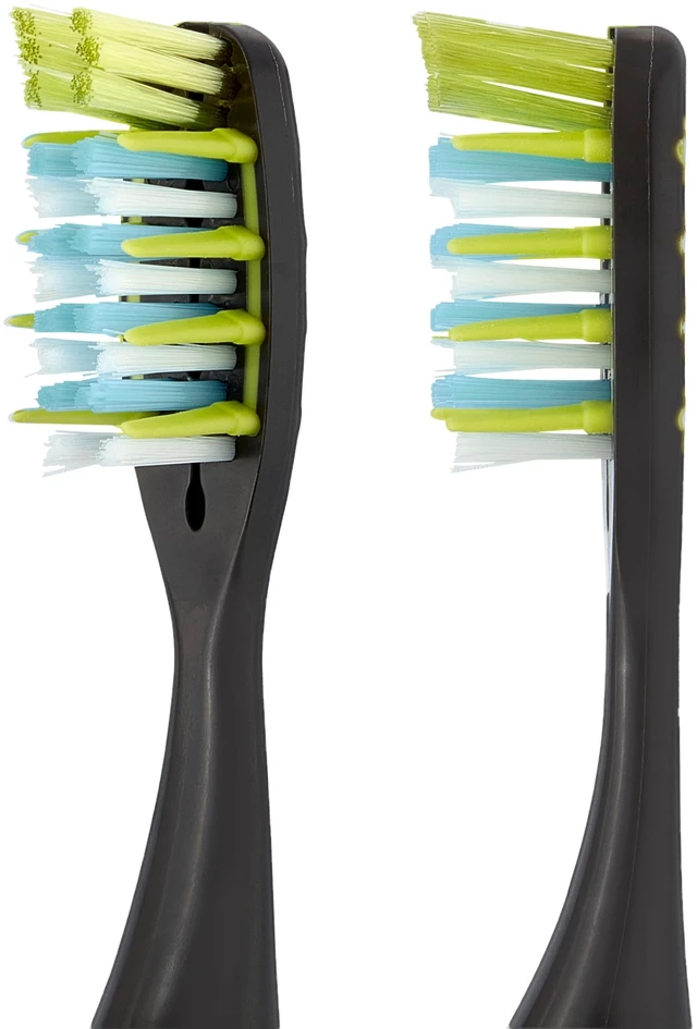 Alt view image 3 of 6 - Equate Polaris Deep Cleaning VibraClean Vibrating Toothbrush, Soft, 2 Count