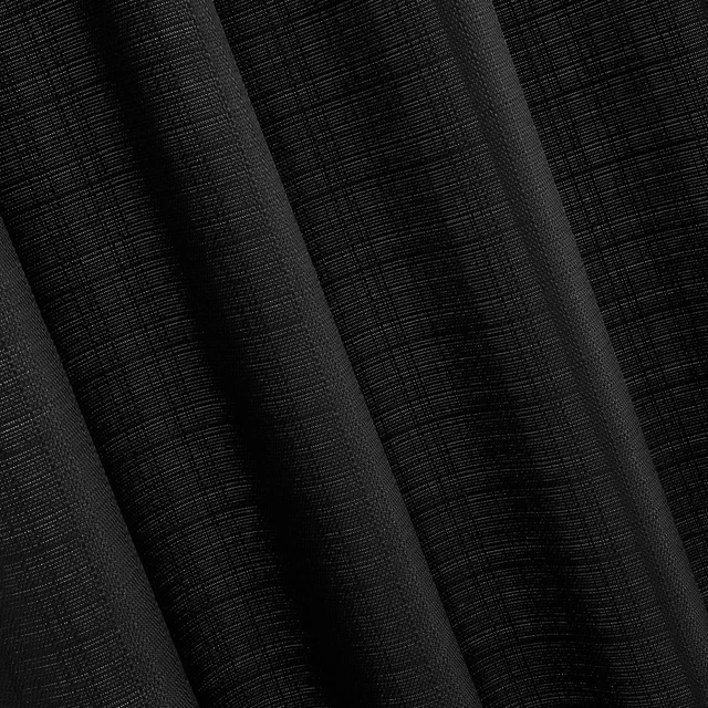 Alt view image 6 of 6 - Mainstays Southport Textured Light Filtering Curtain Panel Pair, Set of 2, Greystone, 40 in W x 84 in L