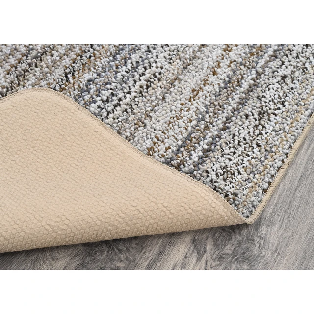 Alt view image 6 of 6 - Mainstays Carnival Stripe Polypropylene Indoor Runner Rug, Assorted Earth Tones, 20 in x 54 in
