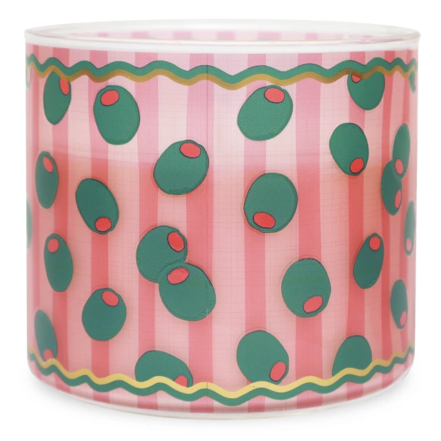 Alt view image 2 of 6 - Mainstays Pomegranate Appletini 3-Wick Fragrance Candle with Decorative Wrap, 13 Ounce