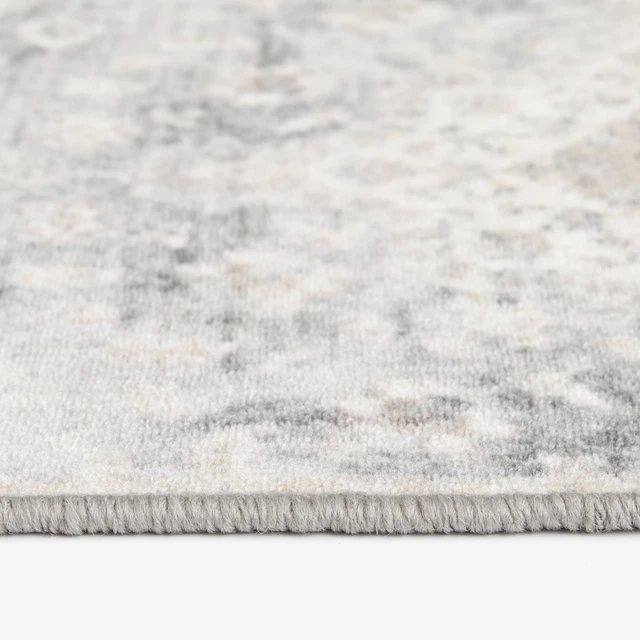 Alt view image 5 of 6 - Mainstays 20 in x 60 in Persian Medallion Indoor Runner Rug, Blue