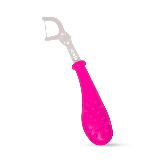 Alt view image 2 of 6 - RADIUS Bubblegum EcoFlex Compostable Kidz Floss Picks - 50 Flossers