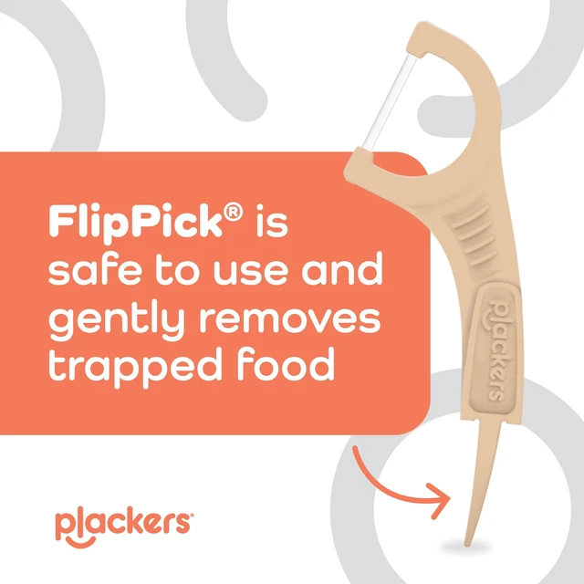 Alt view image 5 of 6 - Plackers Gum Defense Floss Picks with Coconut Oil, Refreshing Coconut Flavor, GentleFloss, 75 Count (Pack of 4)
