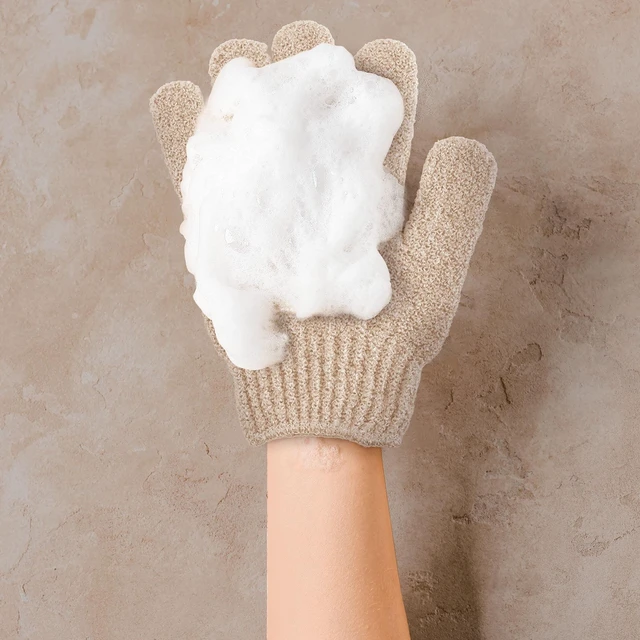 Alt view image 3 of 5 - Body Polishing Gloves, 2 Pairs
