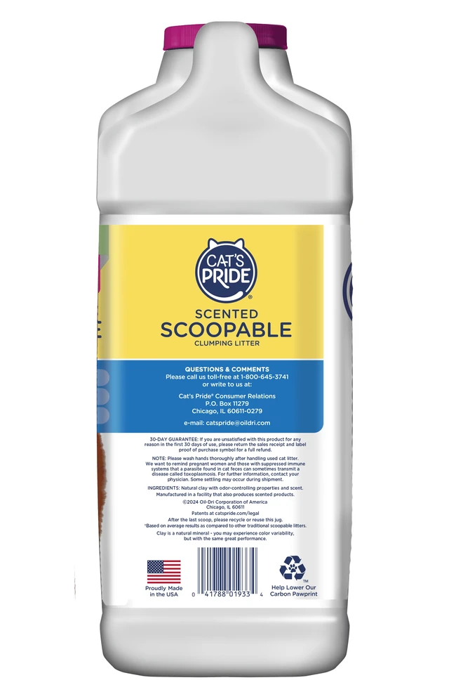Alt view image 4 of 5 - Cat's Pride Scented Scoopable Cat Litter, 12 lb Jug