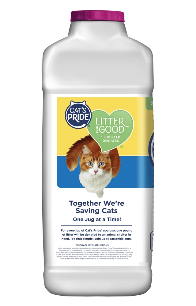 Alt view image 2 of 5 - Cat's Pride Scented Scoopable Cat Litter, 12 lb Jug