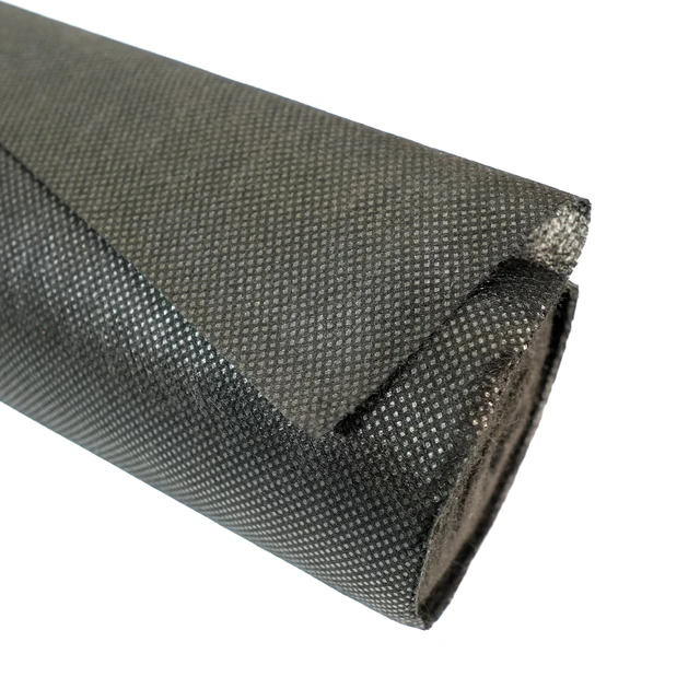 Alt view image 4 of 6 - Expert Gardener 3' x 50' Black Weed Barrier Fabric with UV Protection, 3 feet Wide and 50 feet Long