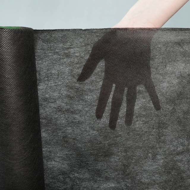 Alt view image 6 of 6 - Expert Gardener 3' x 50' Black Weed Barrier Fabric with UV Protection, 3 feet Wide and 50 feet Long