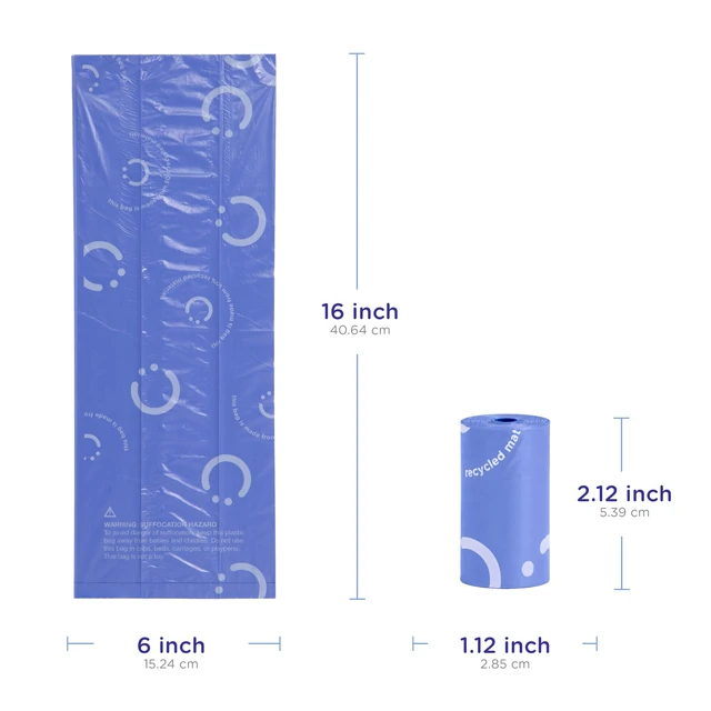 Alt view image 2 of 6 - Ubbi On-the-Go Refill Bags, Lavender Scented, 4 Pack