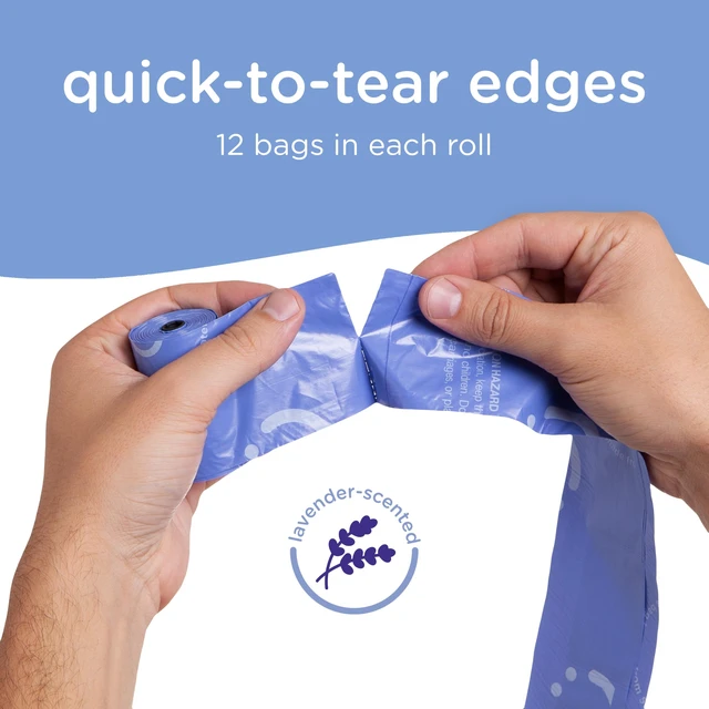 Alt view image 3 of 6 - Ubbi On-the-Go Refill Bags, Lavender Scented, 4 Pack