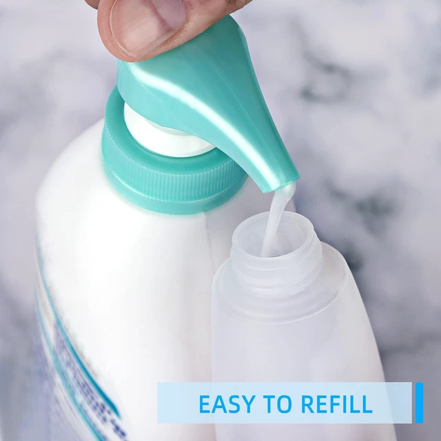 Alt view image 2 of 7 - TSA Approved Travel Bottles Set for Toiletries Travel Size Containers Kit 4 Pack Portable Leak Proof Refillable Squeeze Cosmetic Airplane Essential Shampoo Hair Conditioner Body Lotion Bath Shower Gel