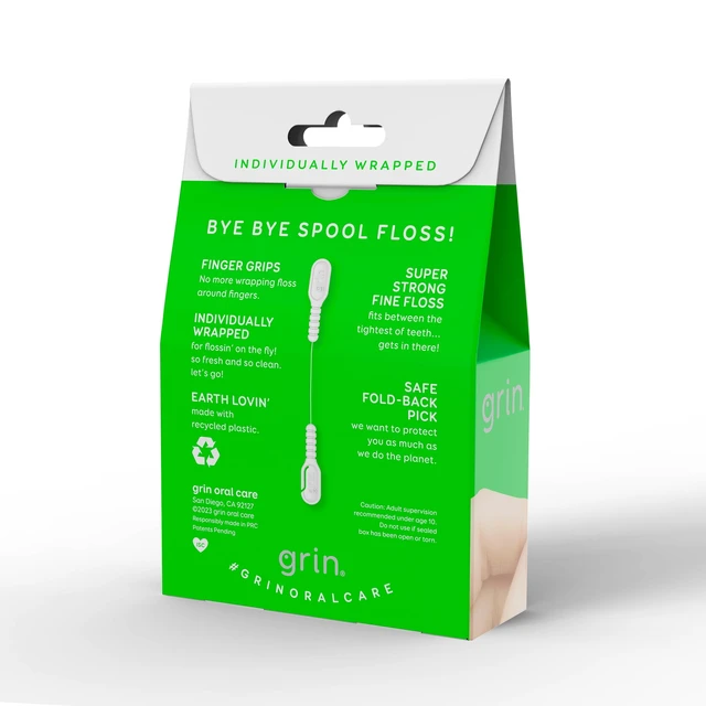 Alt view image 3 of 3 - Grin Gripper Floss Fine 60 ct