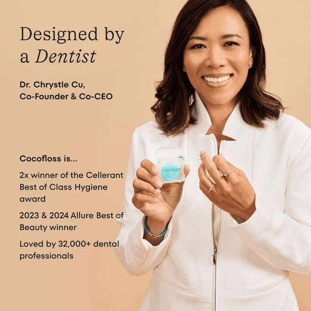 Alt view image 7 of 7 - COCOLAB Cocofloss Refillable Dental Floss 33 yd - Cara Cara Orange