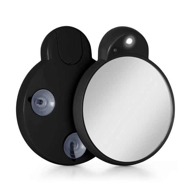 Alt view image 6 of 7 - Zadro LED Compact Mirrors with 10X or 15X Magnification & Retractable Suction Cups