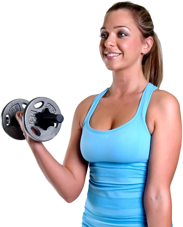 Alt view image 3 of 4 - CAP Barbell Standard 1-Inch Cast Iron Weightlifting Plate, 2.5 lbs, Single