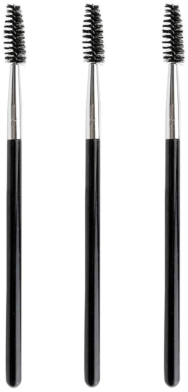 Main image of Quacc 3 PCS Eyelash Spoolies Brush, Wands Makeup Lash Brush, Black