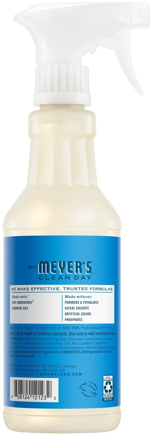 Alt view image 5 of 7 - MRS. MEYER'S CLEAN DAY Multi-Surface Cleaner, Blueberry, 16 fl oz