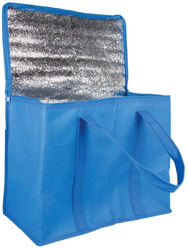 Main image of Walmart Premium Reusable Insulated Freezer Bag for Adults, Blue
