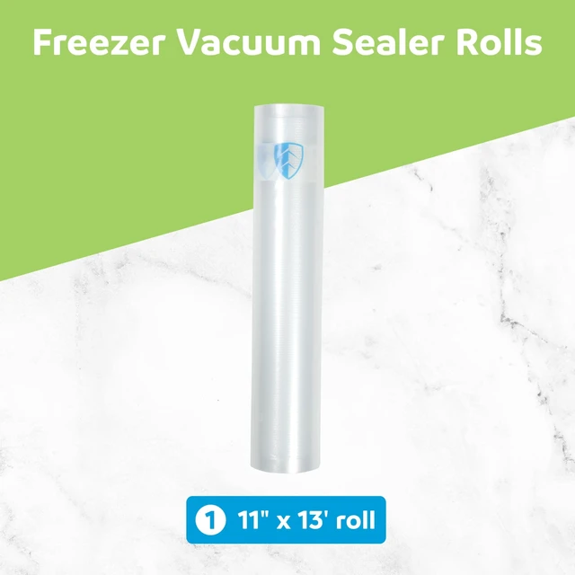 Alt view image 6 of 6 - FoodSaver Vacuum Sealer Roll 11" x 13' Create Custom Freezer Bags For Food Storage