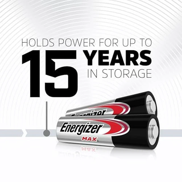 Alt view image 4 of 6 - Energizer MAX (24 Pack), Double A Batteries