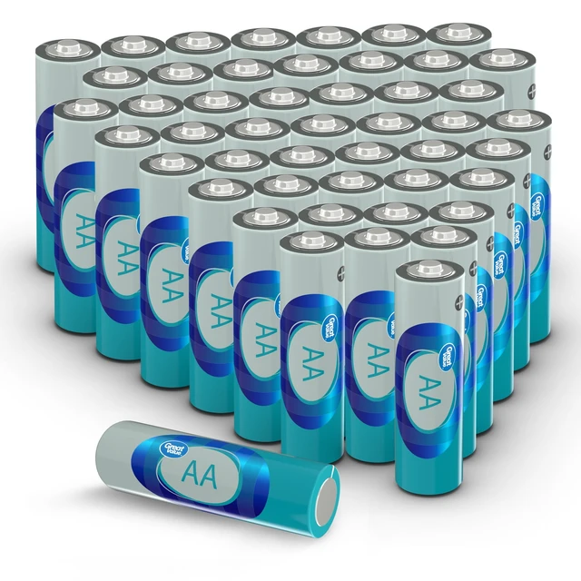 Alt view image 5 of 5 - Great Value Alkaline AA Batteries, 48 Count