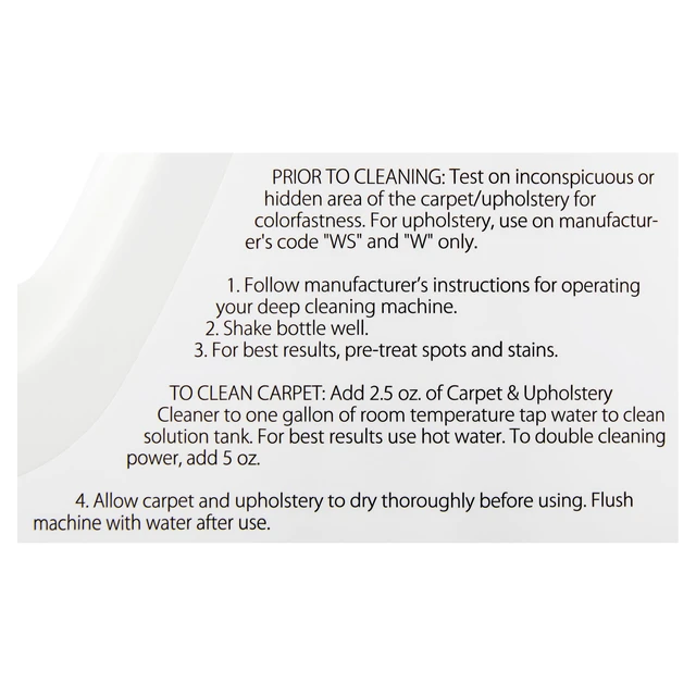 Alt view image 5 of 6 - Great Value Carpet & Rug Cleaners, Fresh Scent, 64 Fluid Ounce 2137