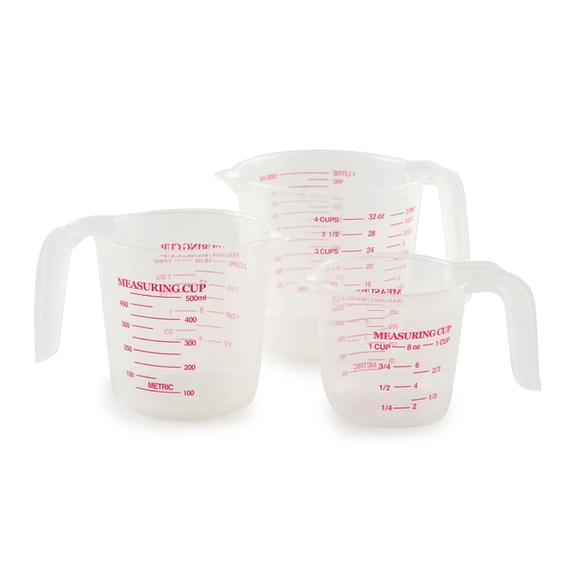 Alt view image 5 of 5 - Norpro 4-Cup Plastic Measuring Cup, Clear