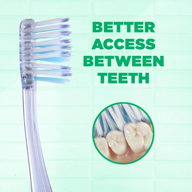 Alt view image 6 of 6 - GUM Technique Deep Clean Toothbrush - Compact Head - Soft Toothbrushes for Adults with Sensitive Soft Bristles, 3 Count