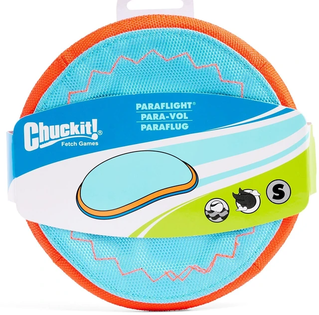 Alt view image 4 of 5 - Chuckit! Paraflight Flying Disc Dog Toy for Small Dogs, Size Small