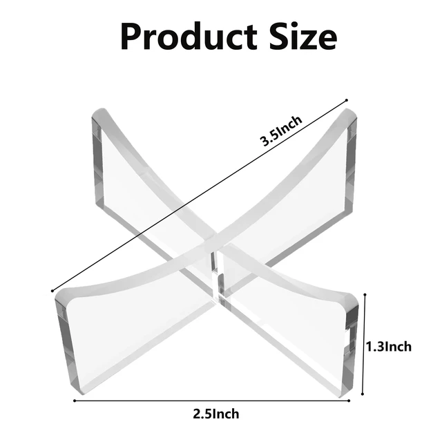 Alt view image 5 of 7 - Basketball Stand, 3-Pack Acrylic Ball Stand for Display, Clear Storage Holder for Football Basketball Soccer Volleyball Rugby
