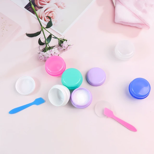 Alt view image 2 of 7 - GAQWOK 6 Pcs 20ml Small Travel Containers Portable Toiletry Storage Jars