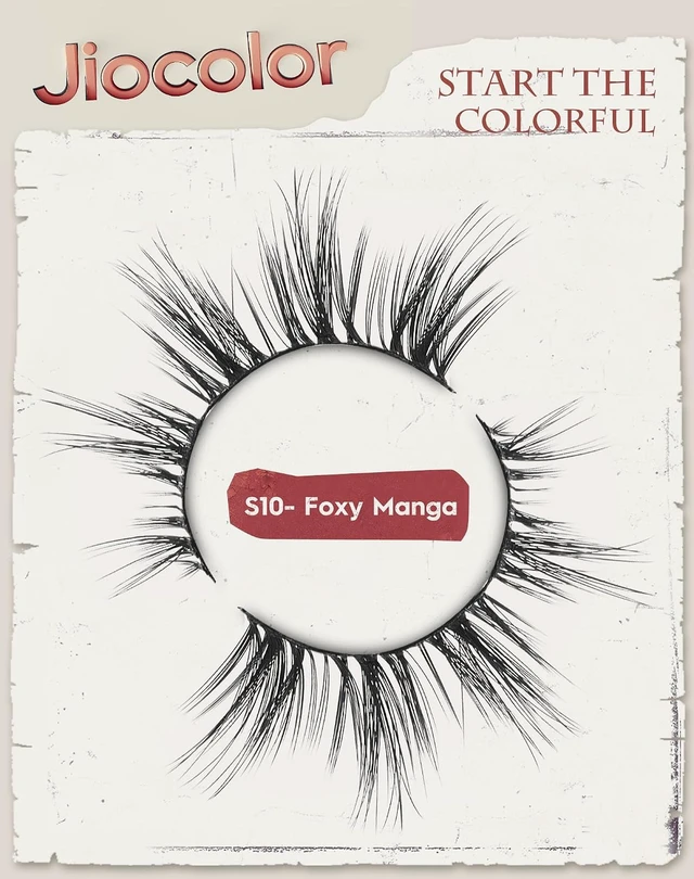 Alt view image 6 of 6 - Natural Lashes That Look Like Extensions Strip Lashes Natural Look Thin Band Wispy Eyelashes 13mm Cat Eye False Eyelashes Foxy Eye Lashes 12 mm 7 Pairs S10