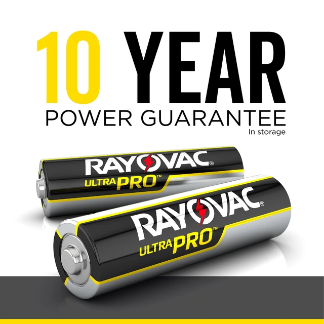 Alt view image 3 of 6 - Rayovac UltraPro Alkaline, AAA Batteries, 8 Count