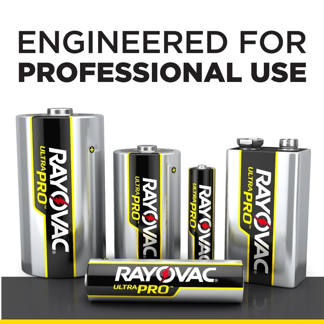 Alt view image 6 of 6 - Rayovac UltraPro Alkaline, AAA Batteries, 8 Count