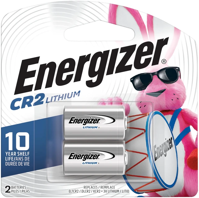 Main image of Energizer CR2 Lithium Batteries (2 Pack), 3V Photo Batteries