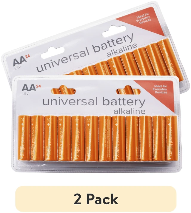 Main image of AA Alkaline Batteries 48-Pack High Performance Long Lasting 1.5V 2000mAh by Universal Power Group