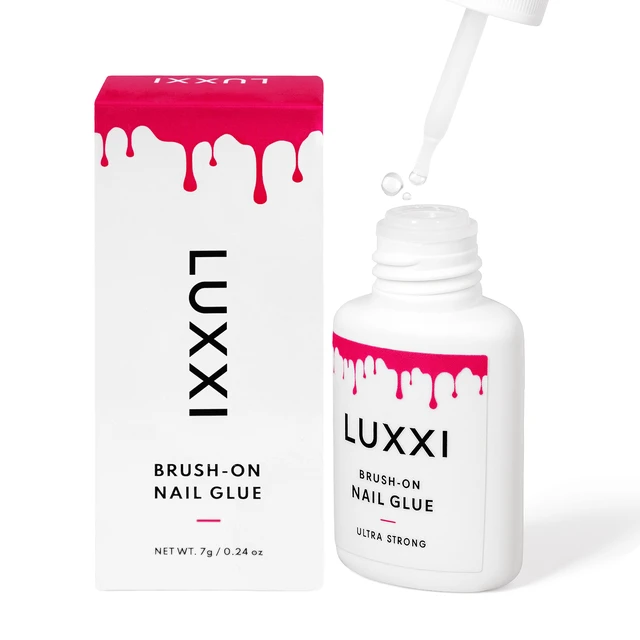 Alt view image 5 of 6 - LUXXI Ultra-Strong Brush On Nail Glue for Press On Nails