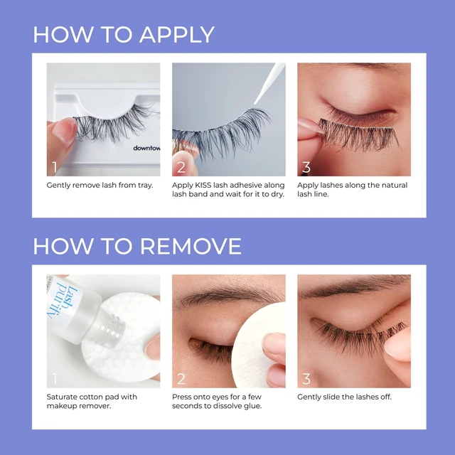 Alt view image 4 of 5 - Kiss Lash Couture Super Strong False Eyelash Adhesive Glue, Latex-Free, Clear, 0.17 oz