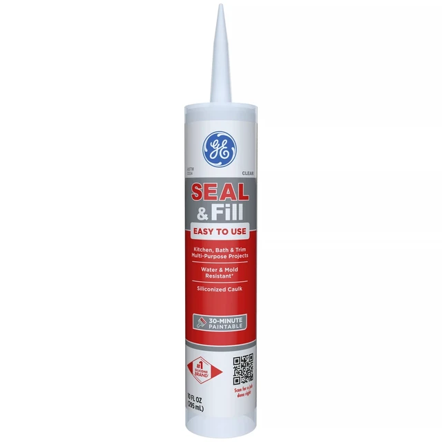 Alt view image 4 of 5 - GE Seal And Fill Multipurpose Kitchen & Bath, Pack of 1, Clear 10 fl oz Cartridge