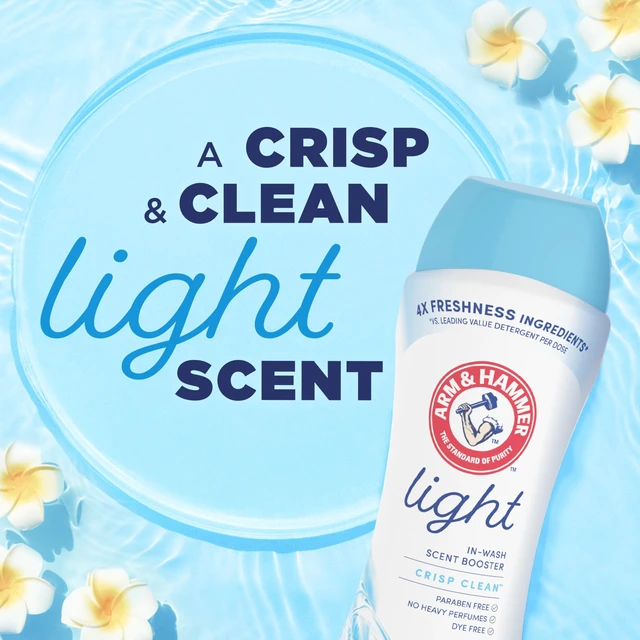 Alt view image 6 of 7 - ARM & HAMMER Light Laundry Scent Booster, Crisp Clean Scent, 24 Oz
