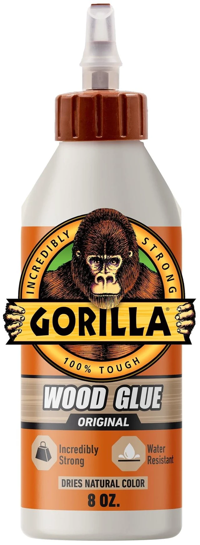 Main image of Gorilla Wood Glue, 8 Ounces