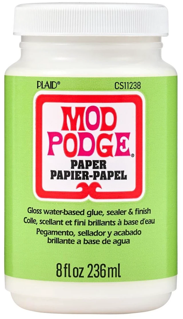 Main image of Mod Podge Paper Sealer, Glue, and Finish, 8 fl oz, Gloss