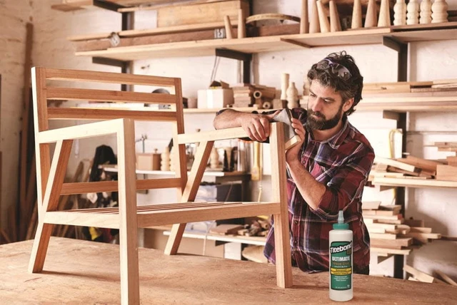 Alt view image 3 of 3 - Titebond 1414 16 Oz Tan Titebond® III Ultimate Wood Glue
