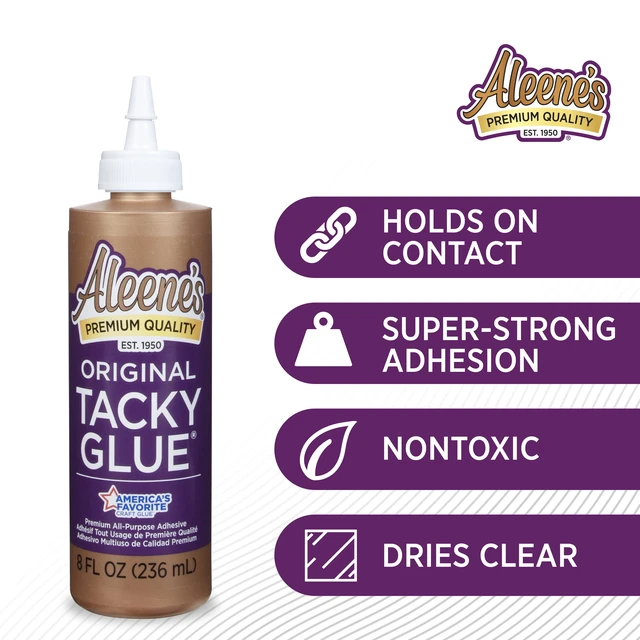 Alt view image 4 of 5 - (6 pack) Aleene's® Original Tacky Glue 8 fl oz, Premium All-Purpose Adhesive